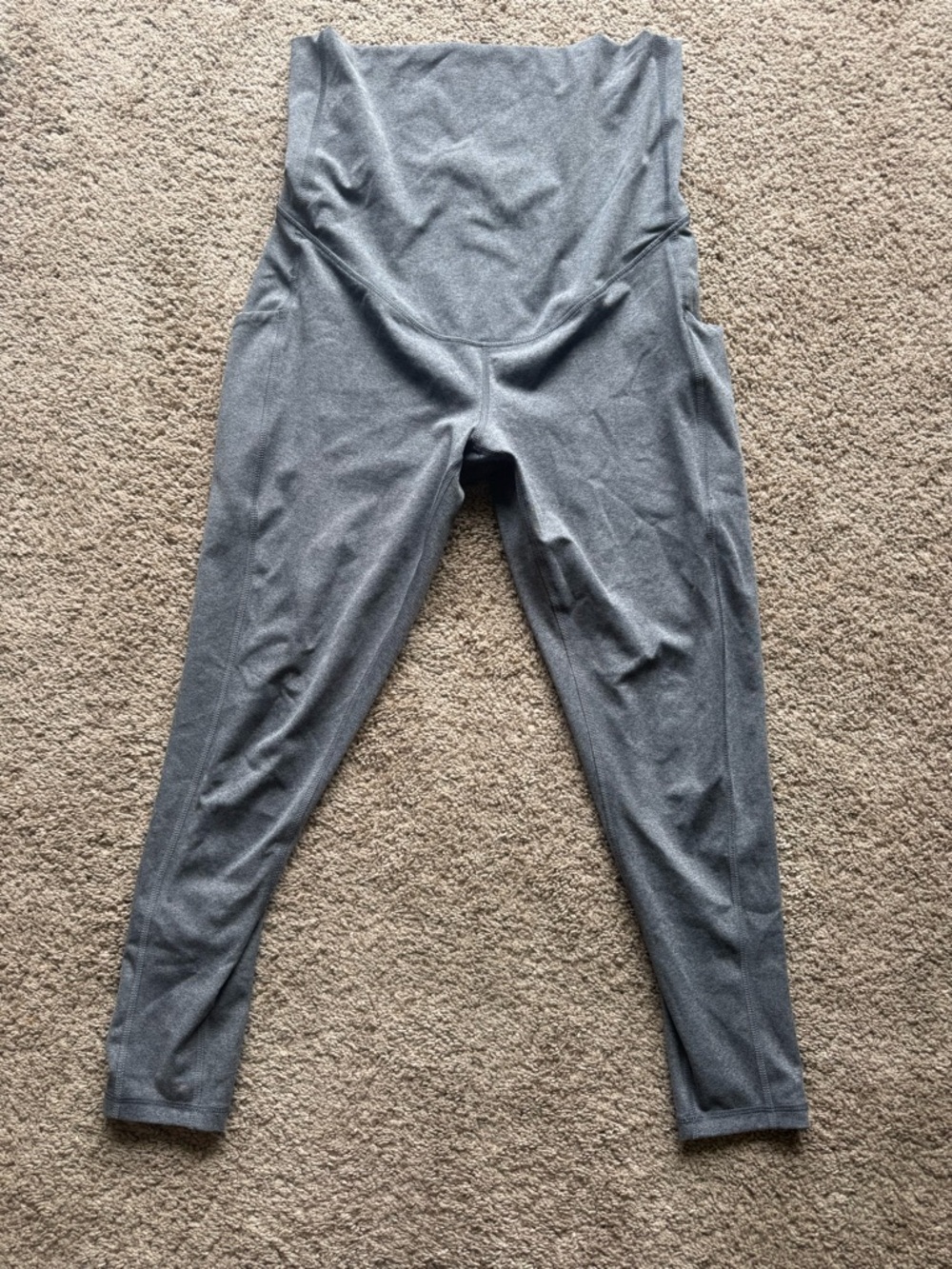 tek gear Gray Maternity Active Leggings